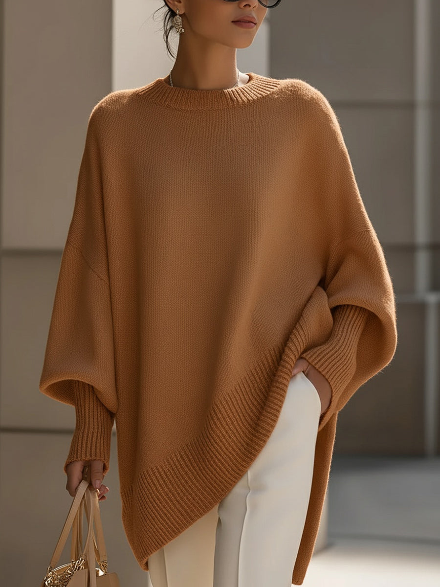 Lucinda | El poncho de punto ligero con un estilo elegante y desenfadado