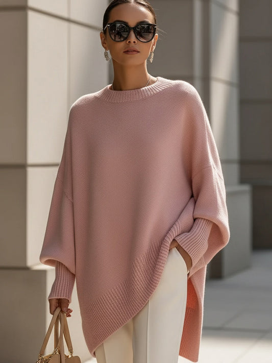 Lucinda | El poncho de punto ligero con un estilo elegante y desenfadado