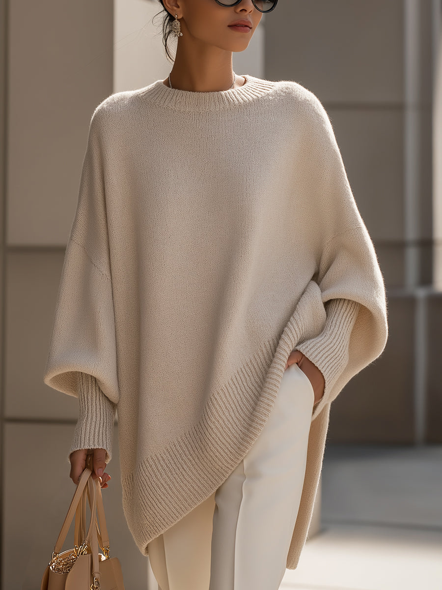 Lucinda | El poncho de punto ligero con un estilo elegante y desenfadado