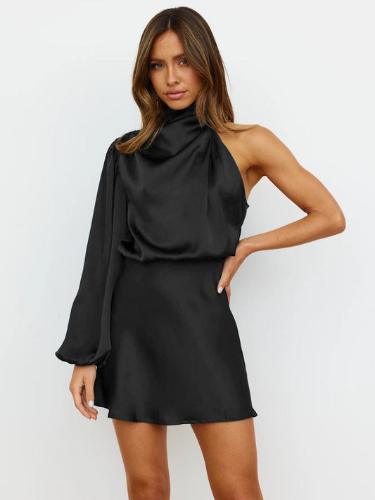 Varel | Minivestido con hombros al aire