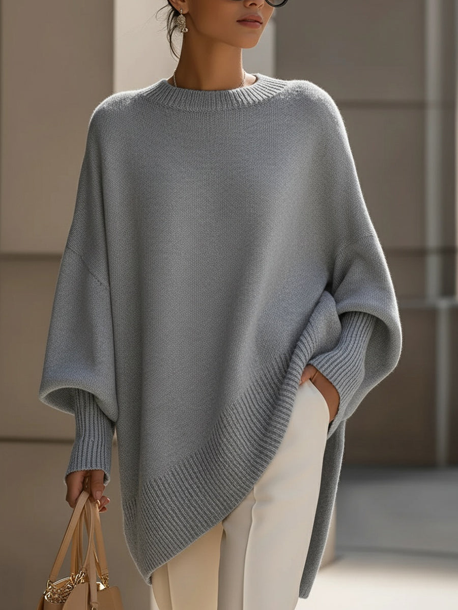 Lucinda | El poncho de punto ligero con un estilo elegante y desenfadado