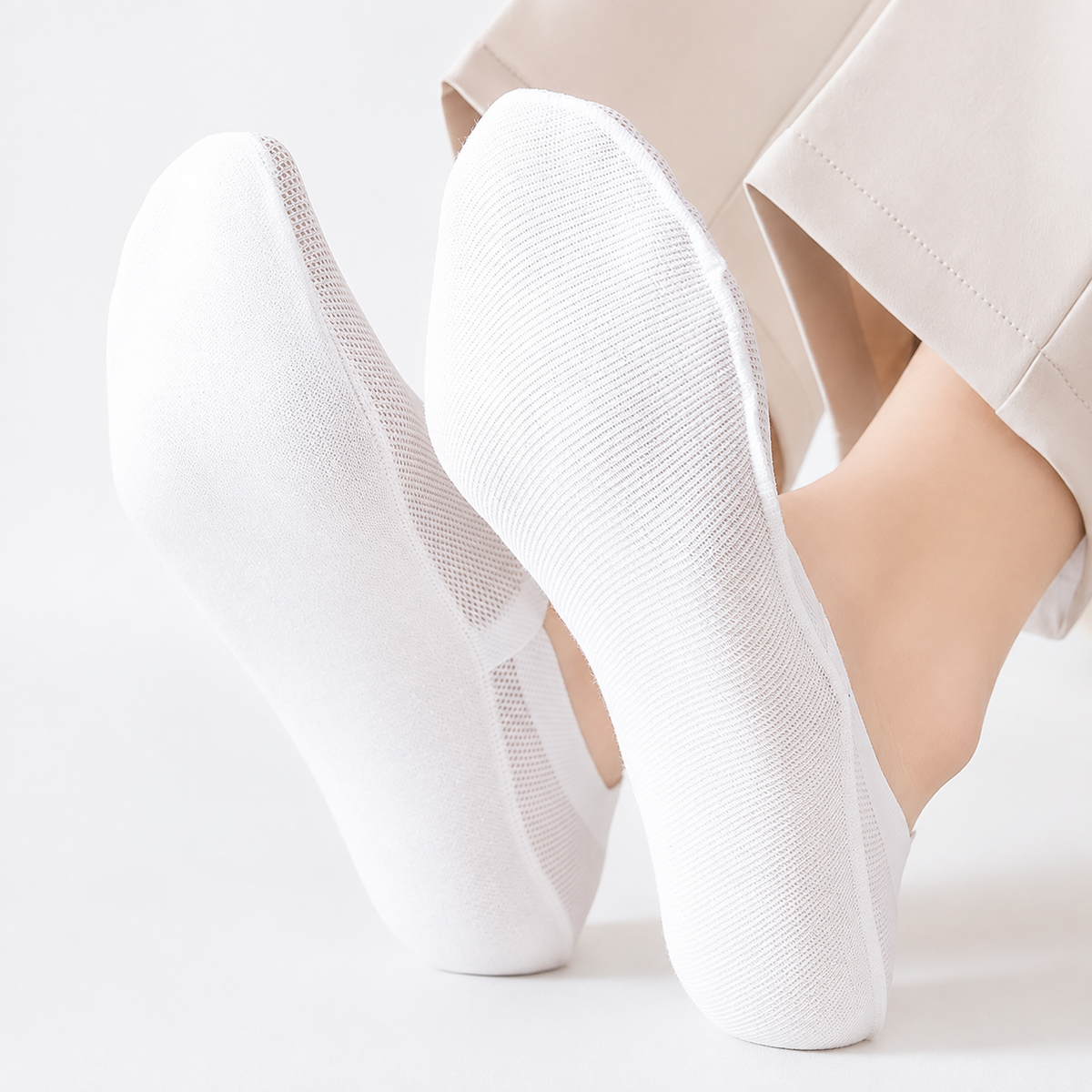Calcetines invisibles transpirables antideslizantes