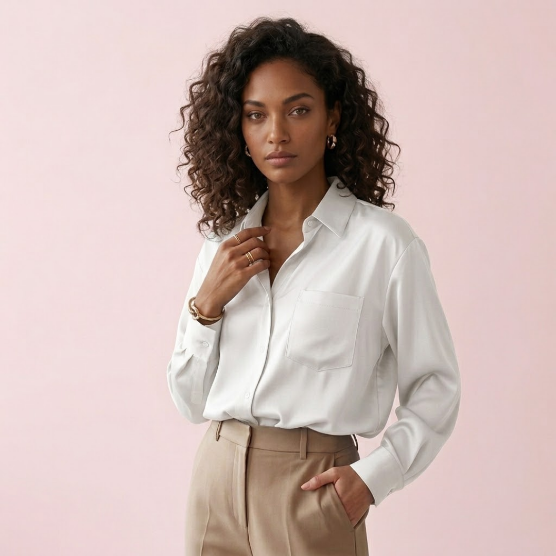 Blusa de seda Valentina
