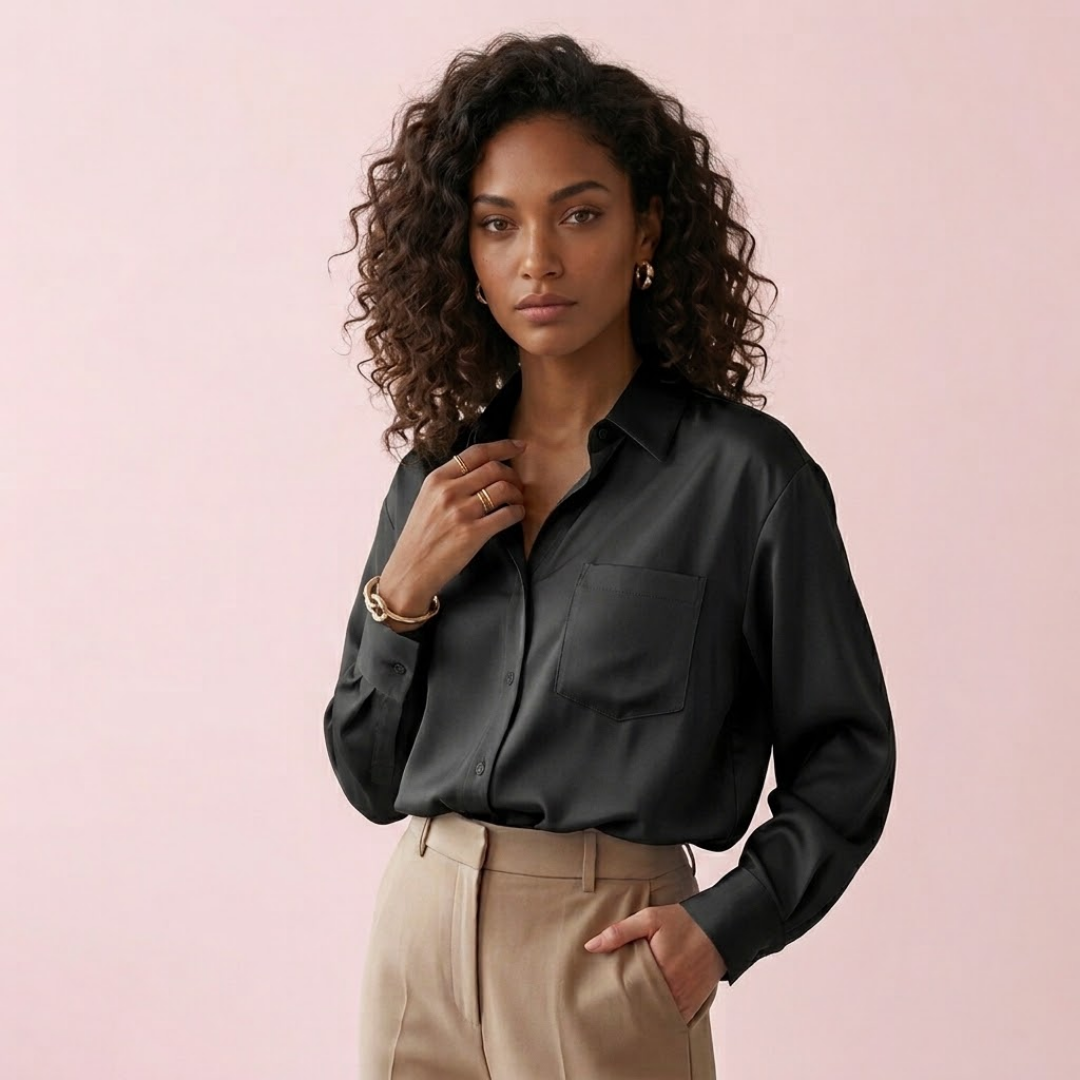Blusa de seda Valentina