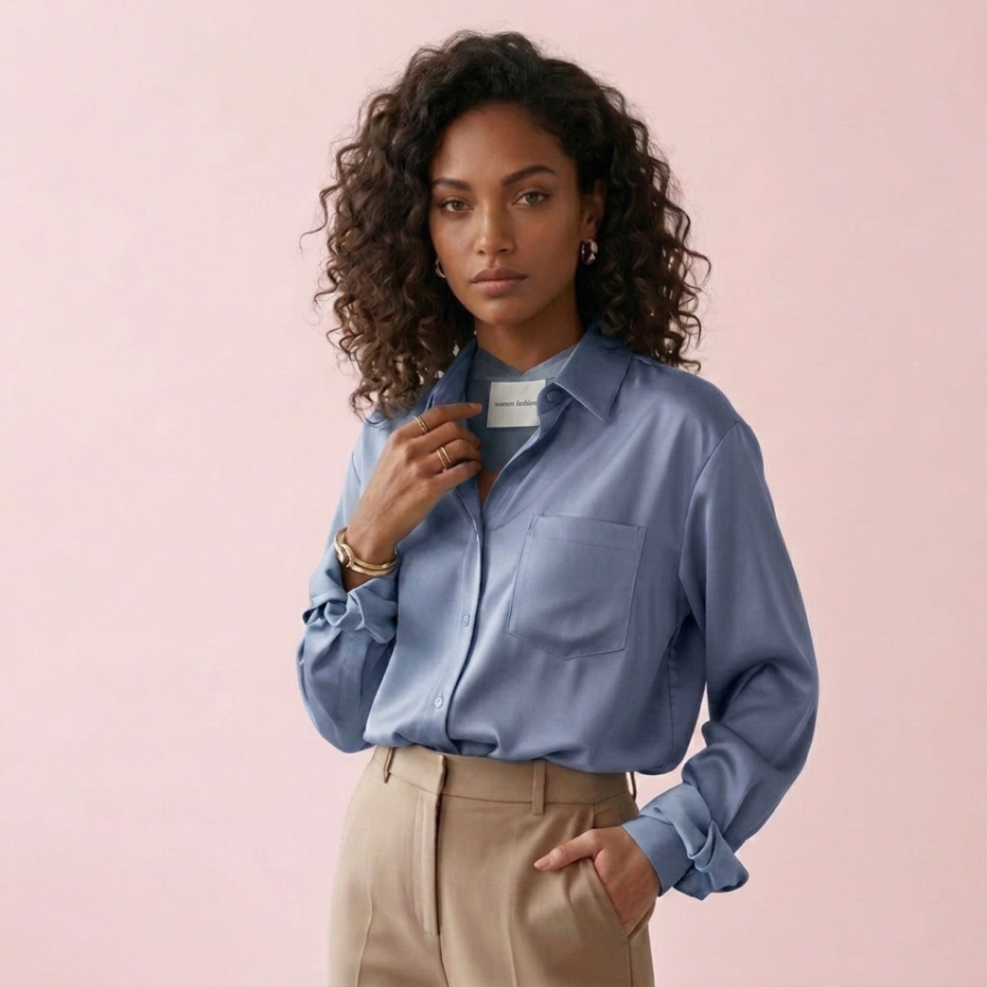 Blusa de seda Valentina