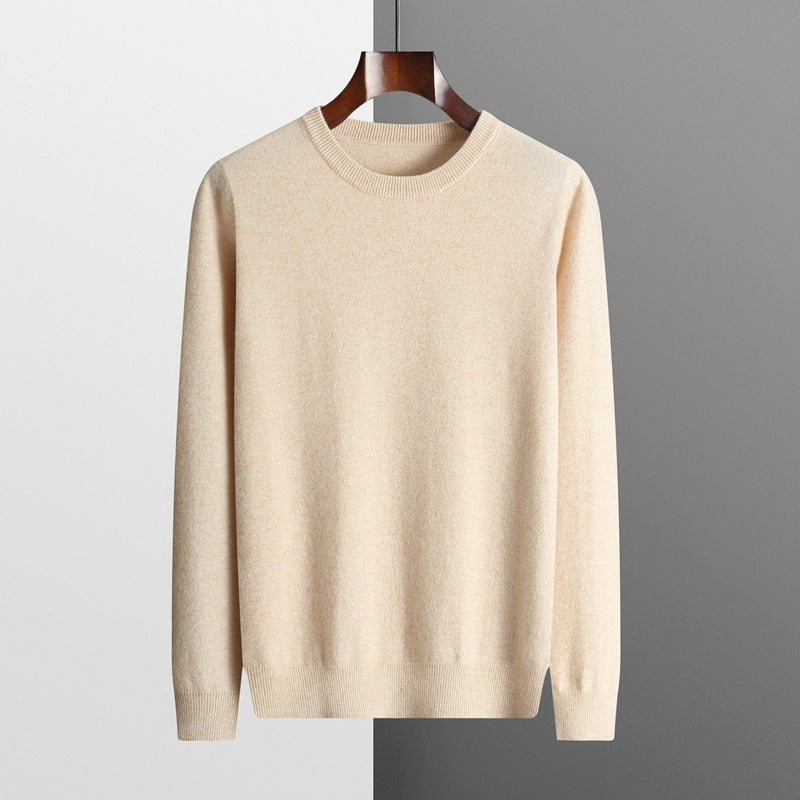 Jersey de lana de cuello redondo Langston