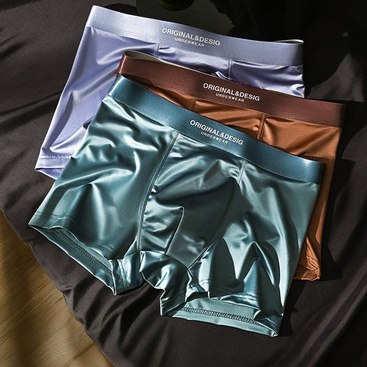 Conjunto de braguitas de seda «Platinum Ice»