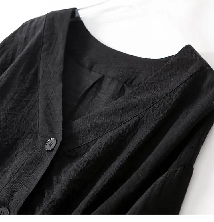 Blusa de lino Eliza Cloud